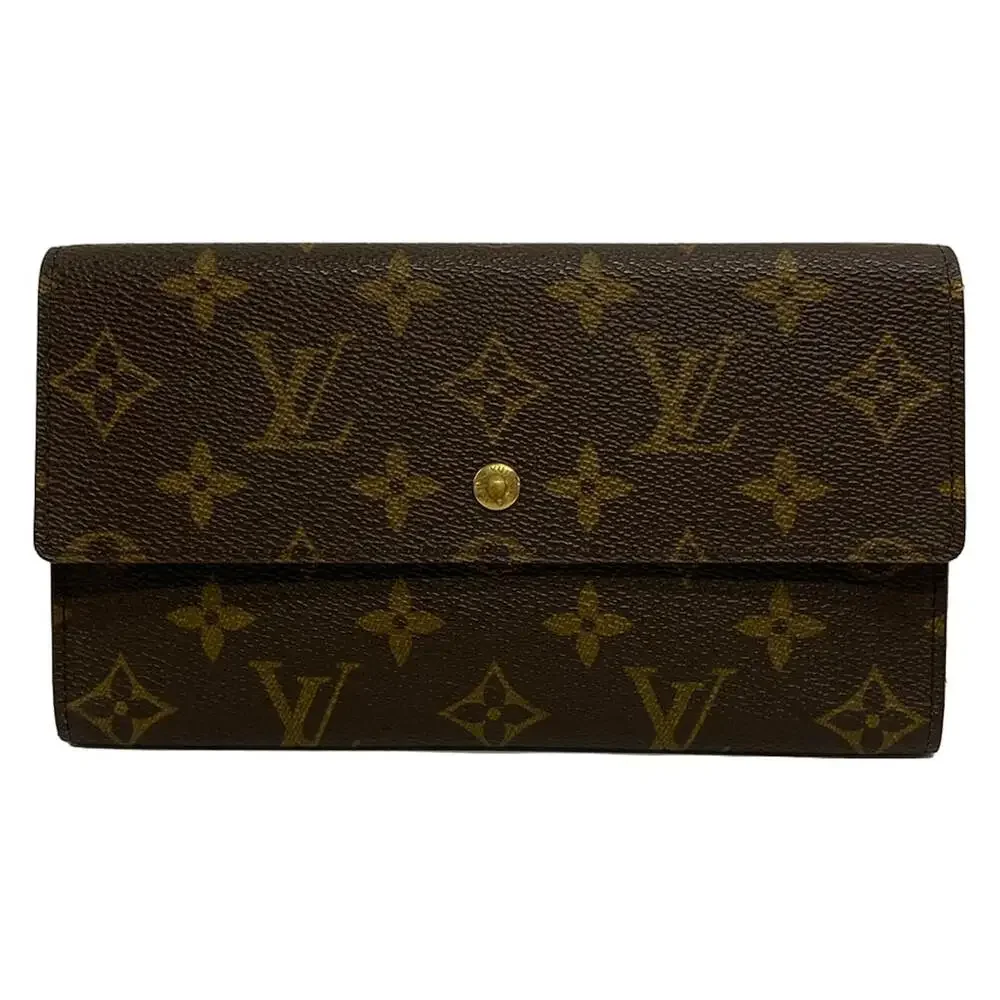 Louis Vuitton Porte Tresor International Monogram Long Wallet M61215